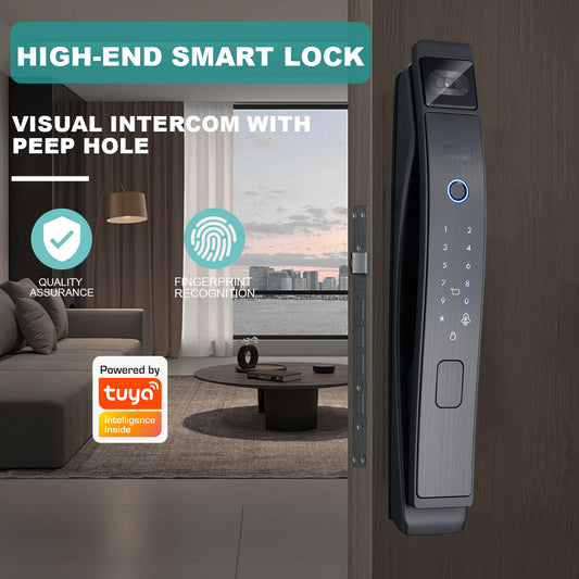 Graffiti application, smart lock, real-time video call function, security camera, fingerprint digital lock, 3D face recognition